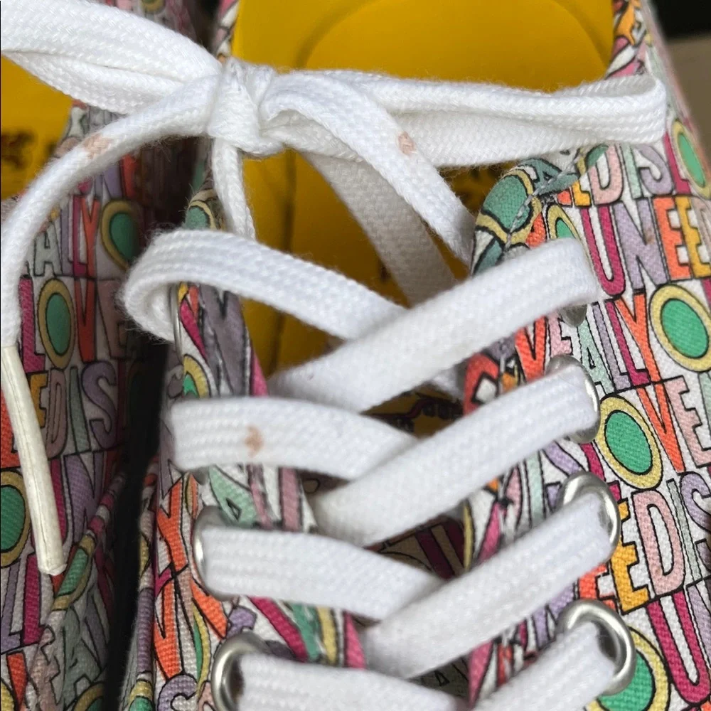 Vans Multi-Color Beatles Yellow Submarine Pattern Authentic Sneakers - Picture 4 of 6